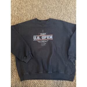 Vintage Golf Us Open 2003 Olympia fields Crewneck size L Distressed